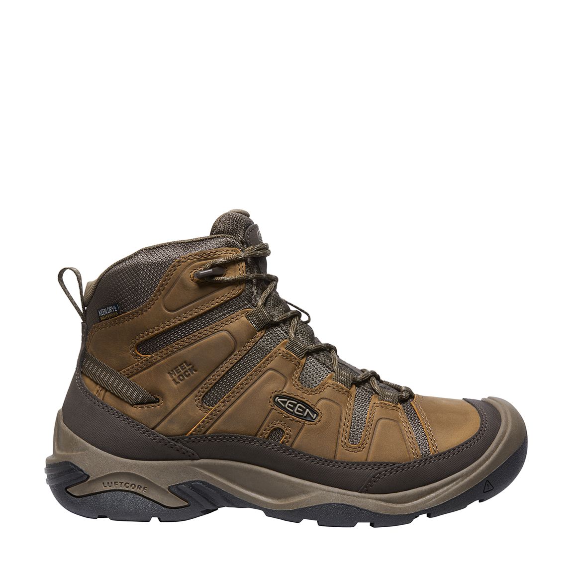 Men's Brown Targhee II Waterproof Mid Hiking Boots main product photo