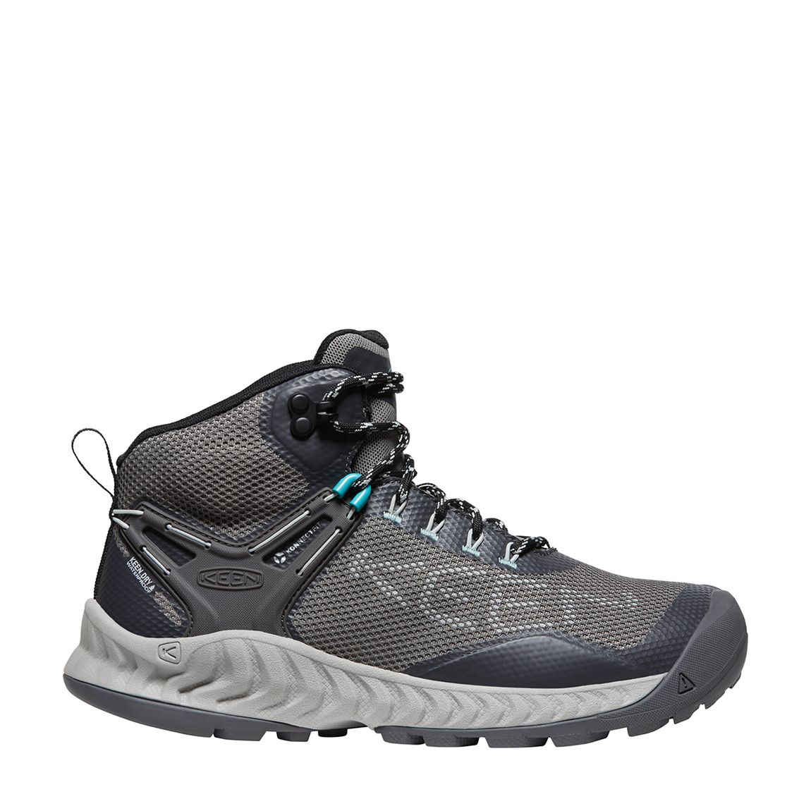 Women's Grey Nxis Evo Waterproof Mid Walking Boots main product photo