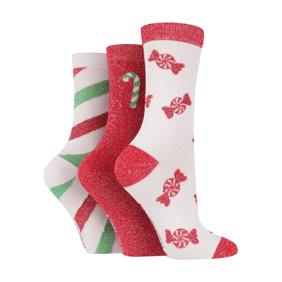 Multi 3 Pack Ladies Bamboo Socks main product photo