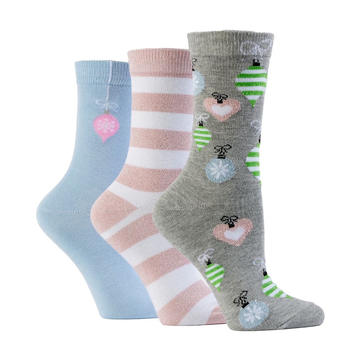 Multi 3 Pack Ladies Bamboo Socks main product photo