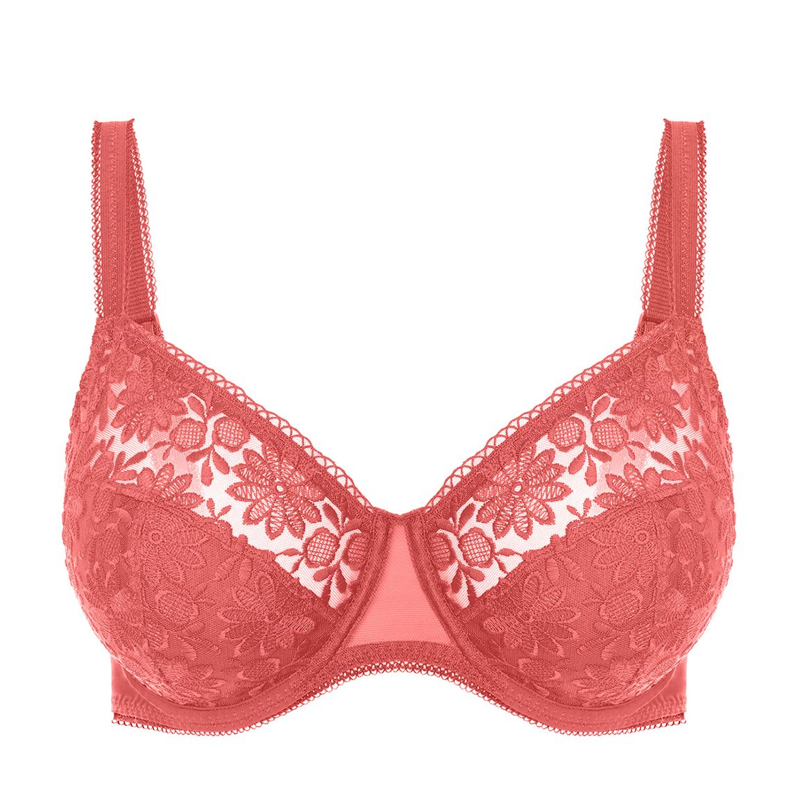 Pink Full Cup Support Bra main product photo
