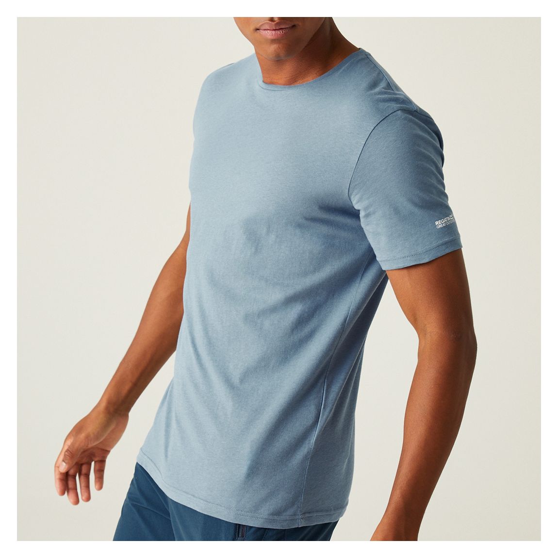 Blue Cotton Tait T-Shirt main product photo
