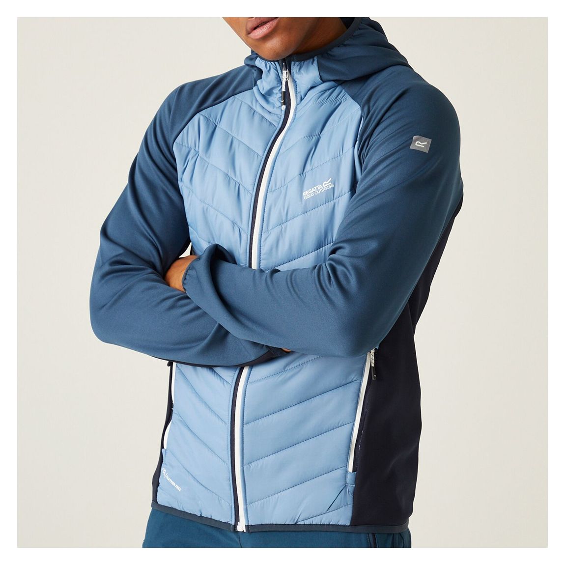 Blue Andreson Hybrid Jacket main product photo