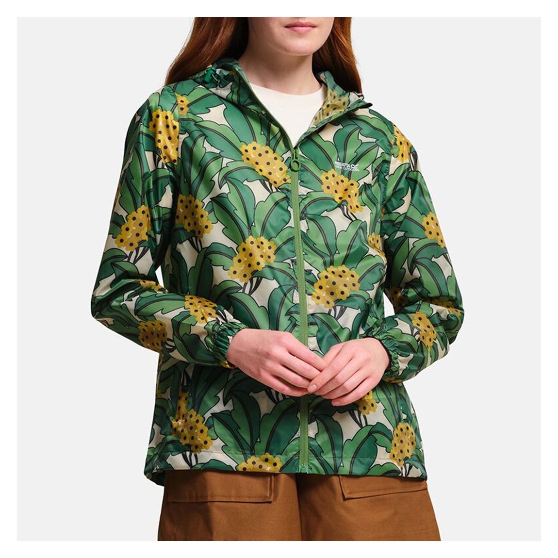 Green Orla Kiely Waterproof Jacket main product photo