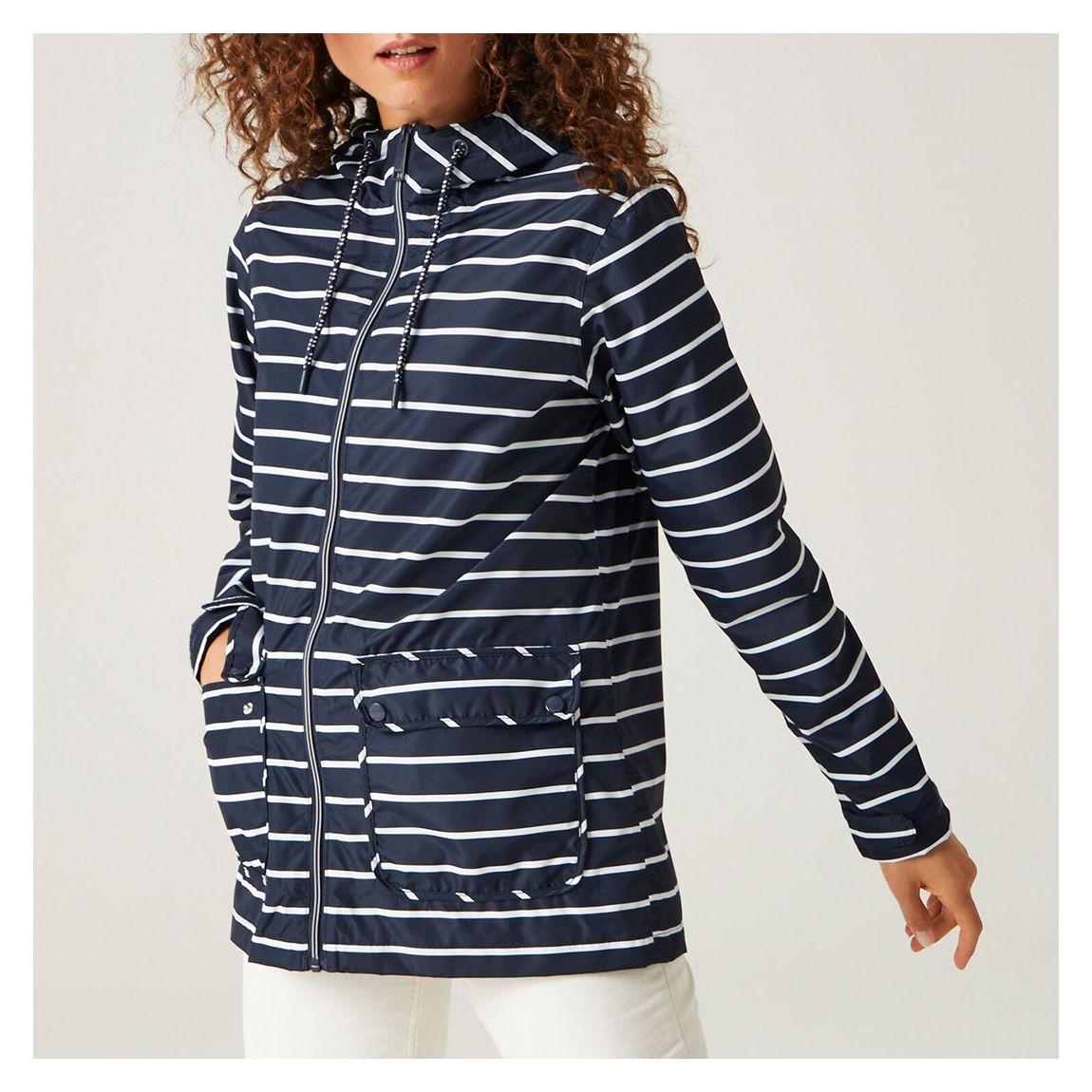 Navy Bayletta Waterproof Jacket main product photo