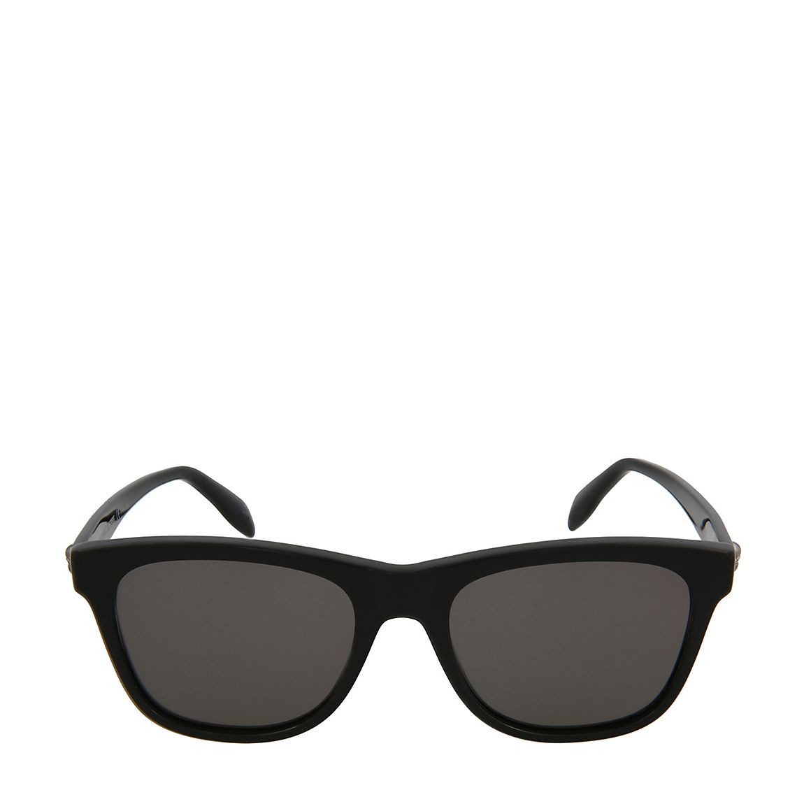 Unisex Black Alexander McQueen Sunglasses 54mm main product photo