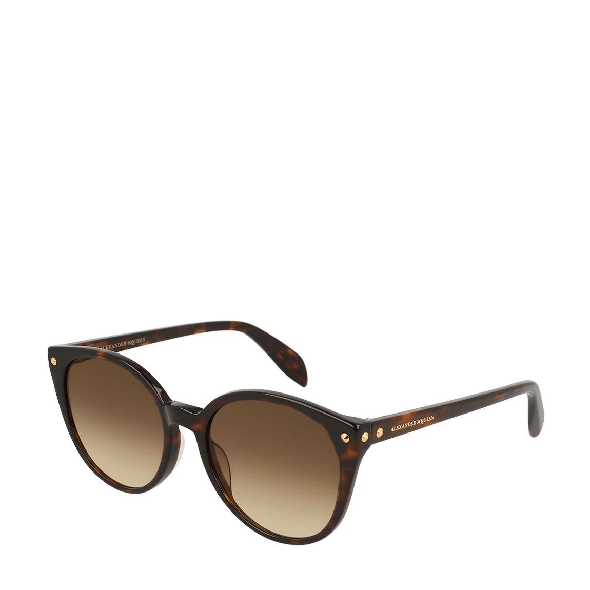Alexander McQueen Womens Brown Alexander McQueen Sunglasses 55mm -  BrandAlley