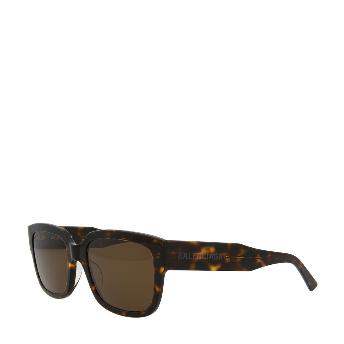Unisex Brown Balenciaga Sunglasses 55mm main product photo