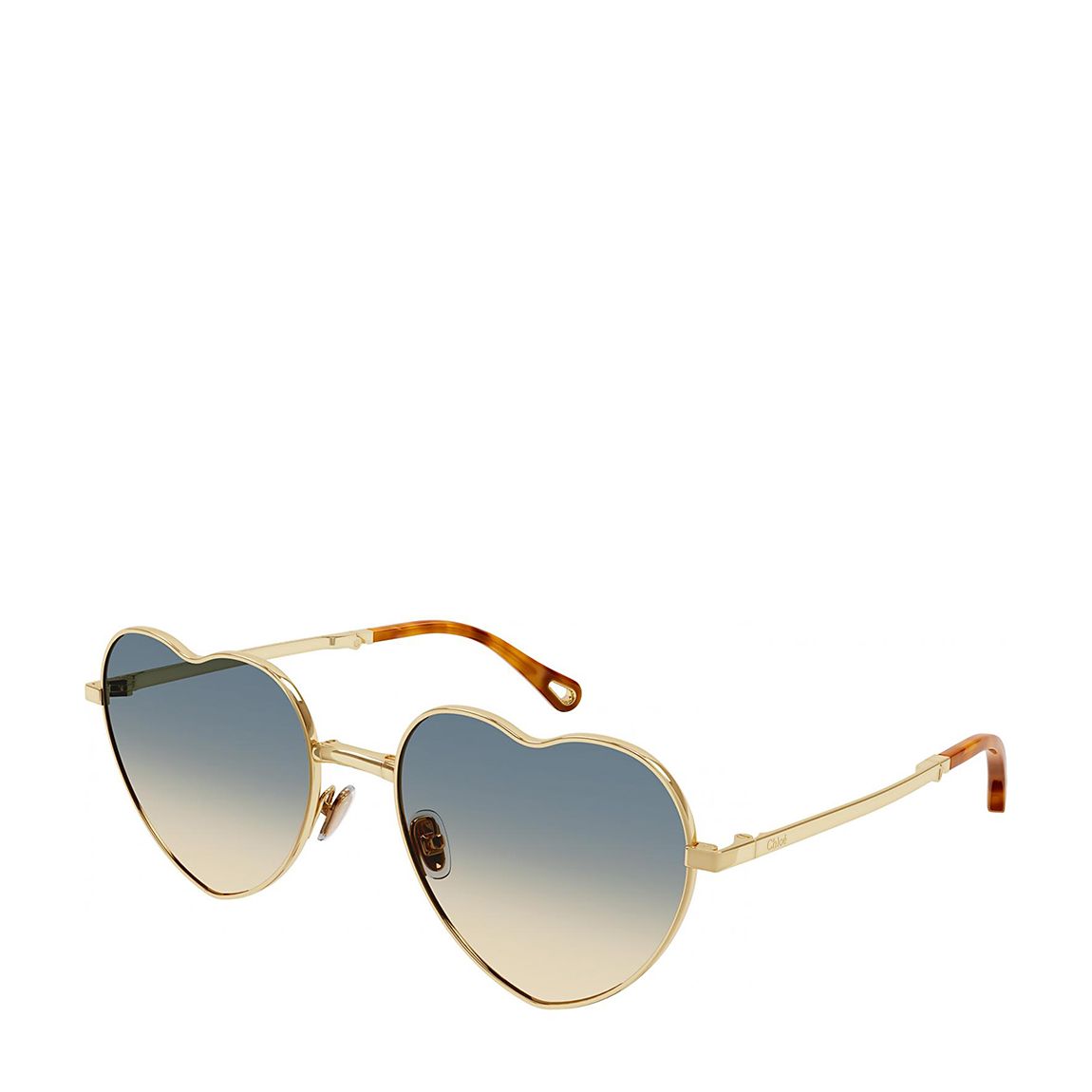 Womens Gold Chloe Sunglasses 59mm main product photo