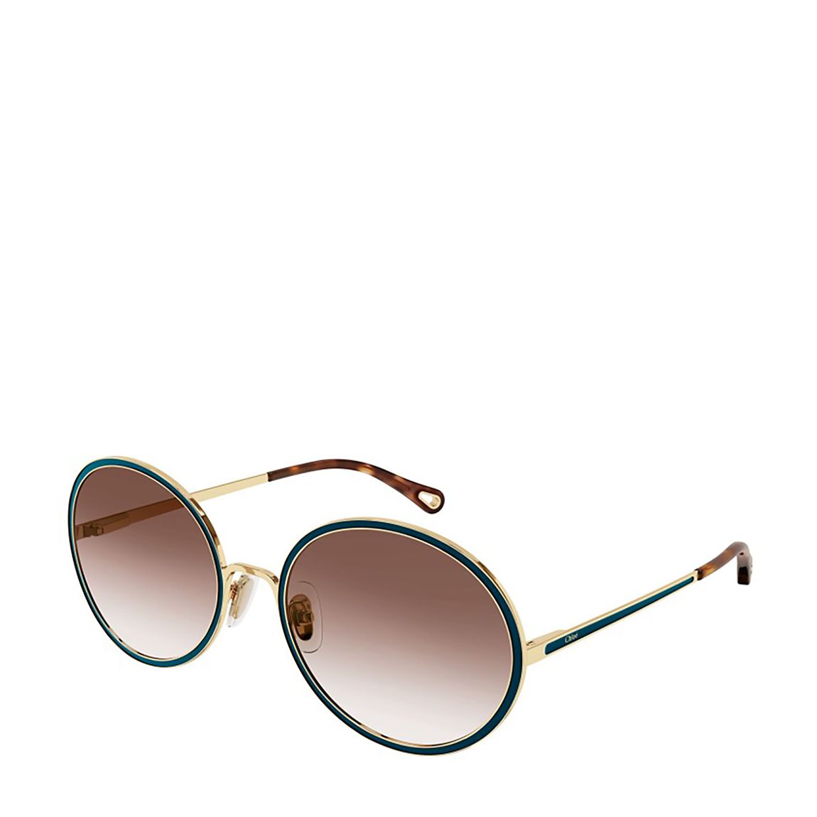 Womens Gold Chloe Sunglasses 60mm main product photo