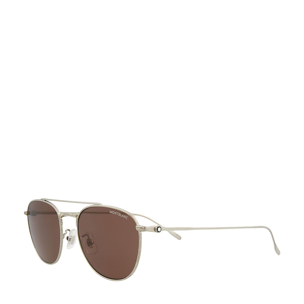 Mens Silver Montblanc Sunglasses 53mm main product photo