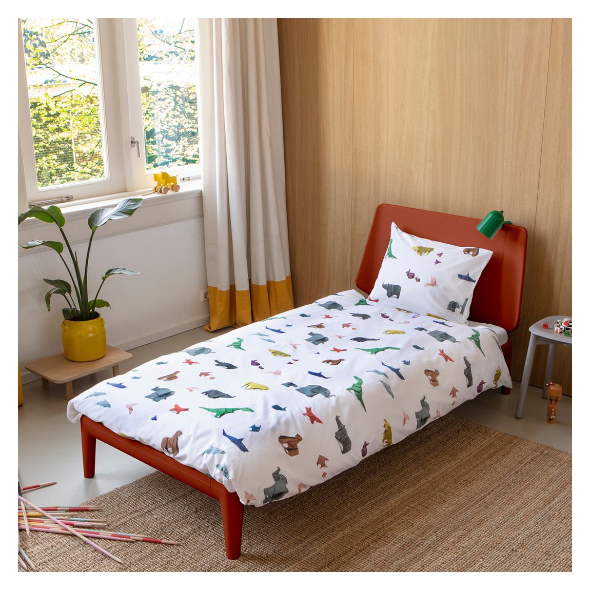 Paper Zoo Duvet Cover Set main product photo