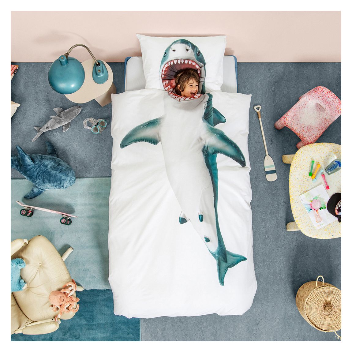 Shark!! Duvet Cover Set main product photo