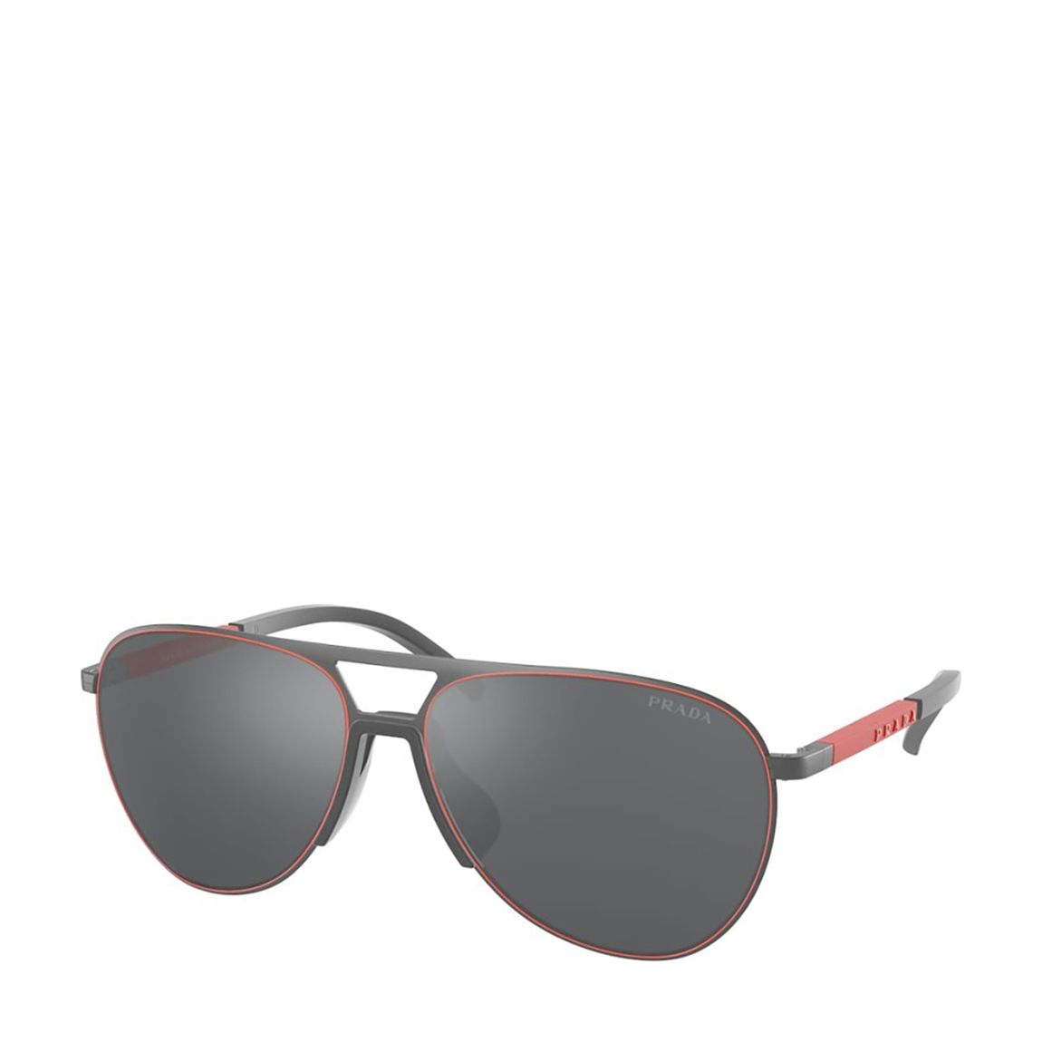 Men's Prada Grey Sunglasses 145mm main product photo