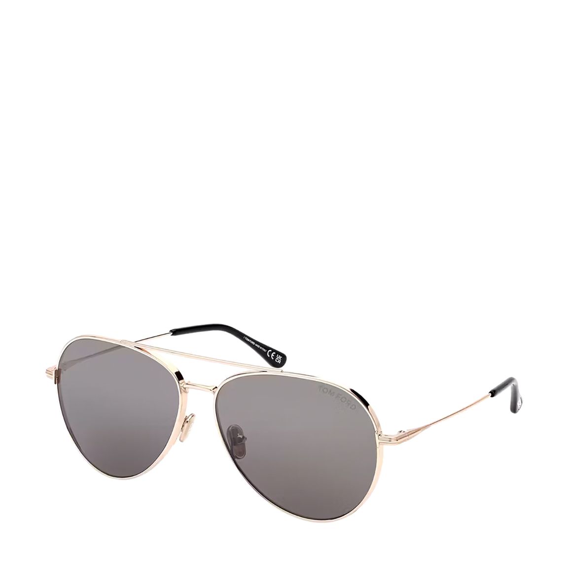 Unisex Tom Ford Gold Sunglasses 62mm main product photo