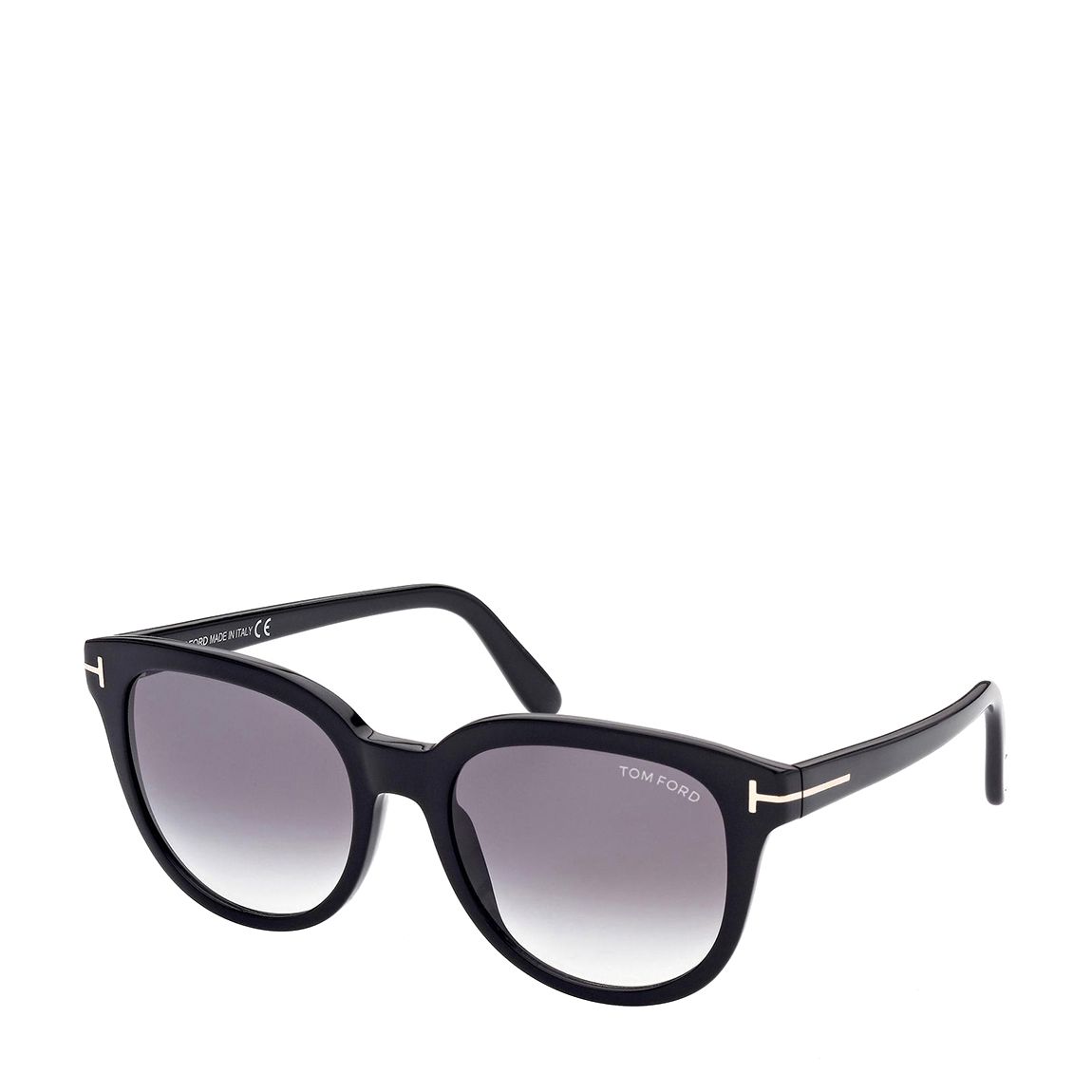 Women's Tom Ford Shiny Black Sunglasses 54mm main product photo