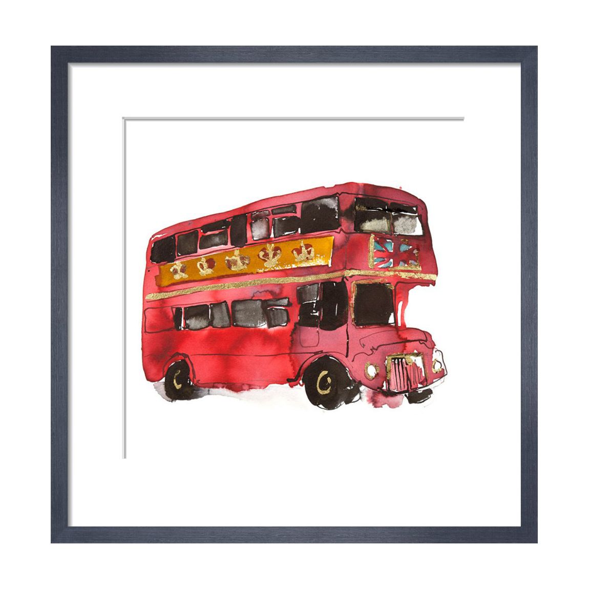 Routemaster 30x30cm Framed Print main product photo
