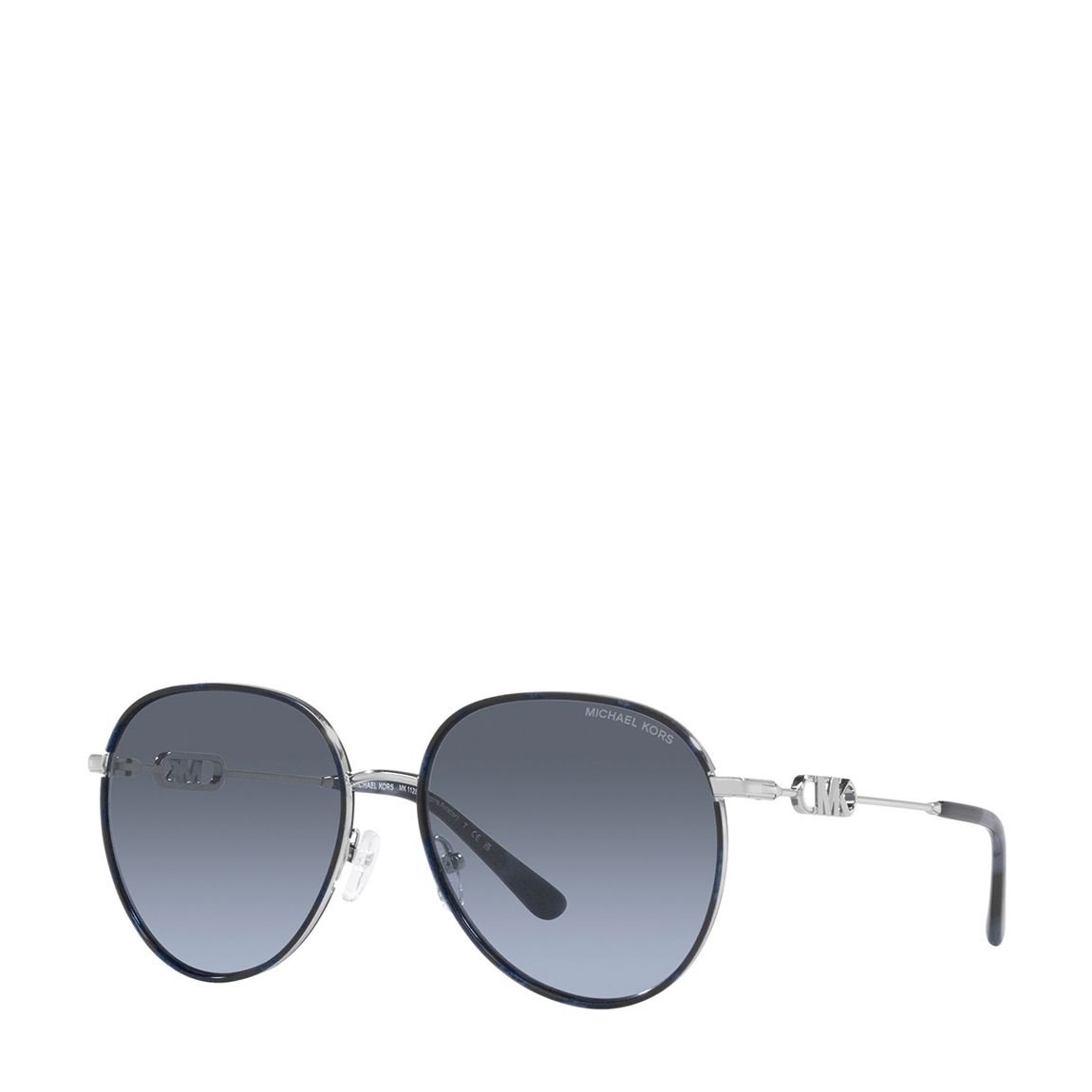 Silver Blue Tortoise Empire Sunglasses 58mm main product photo