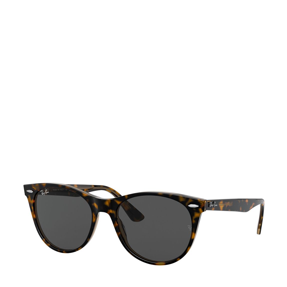Havana On Transparent Brown Wayfarer Ii Sunglasses 52mm main product photo