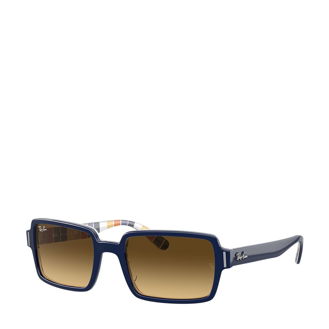 Blue On Stripes Orange Blue Benji Sunglasses 54mm main product photo