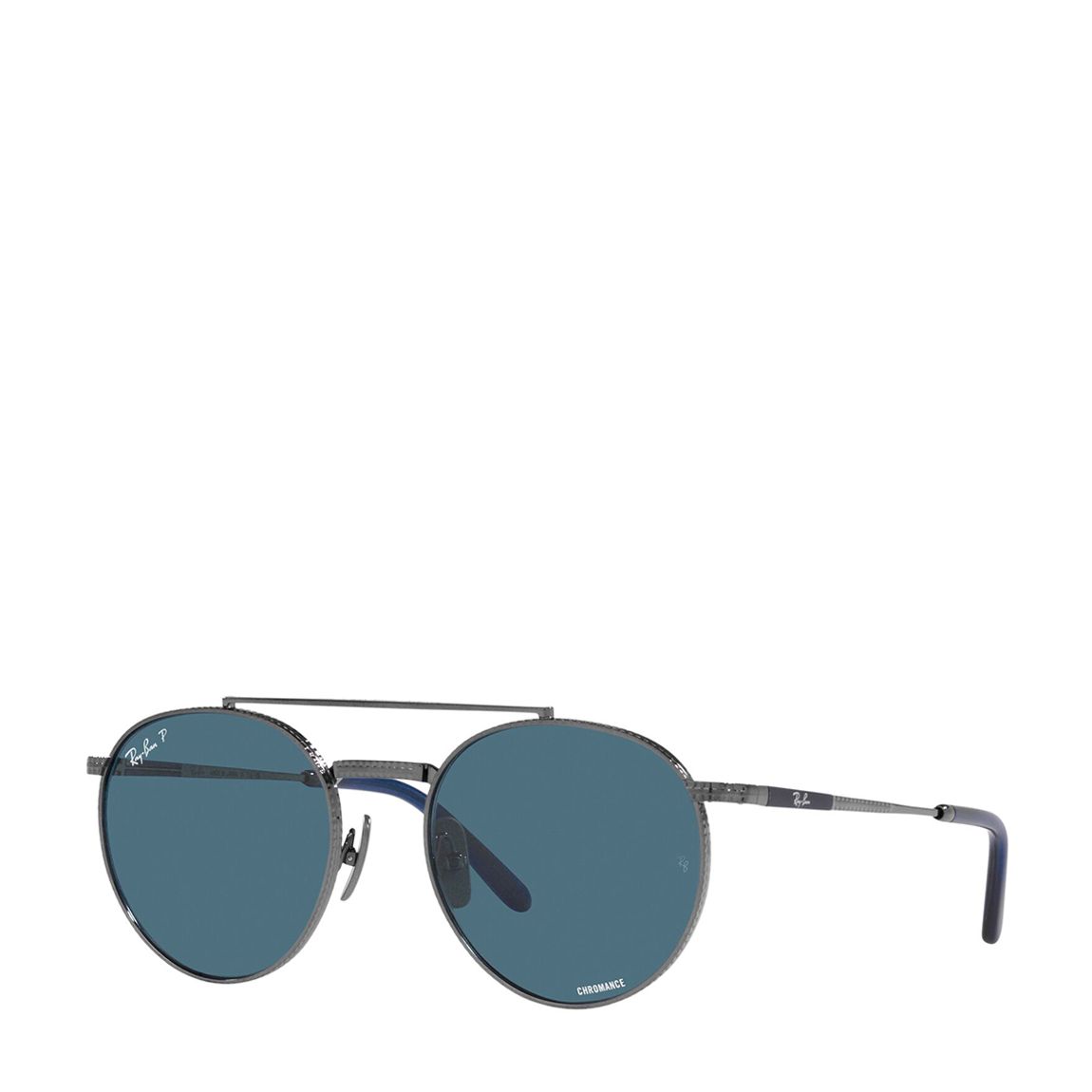 Gunmetal Round Ii Titanium Sunglasses 50mm main product photo
