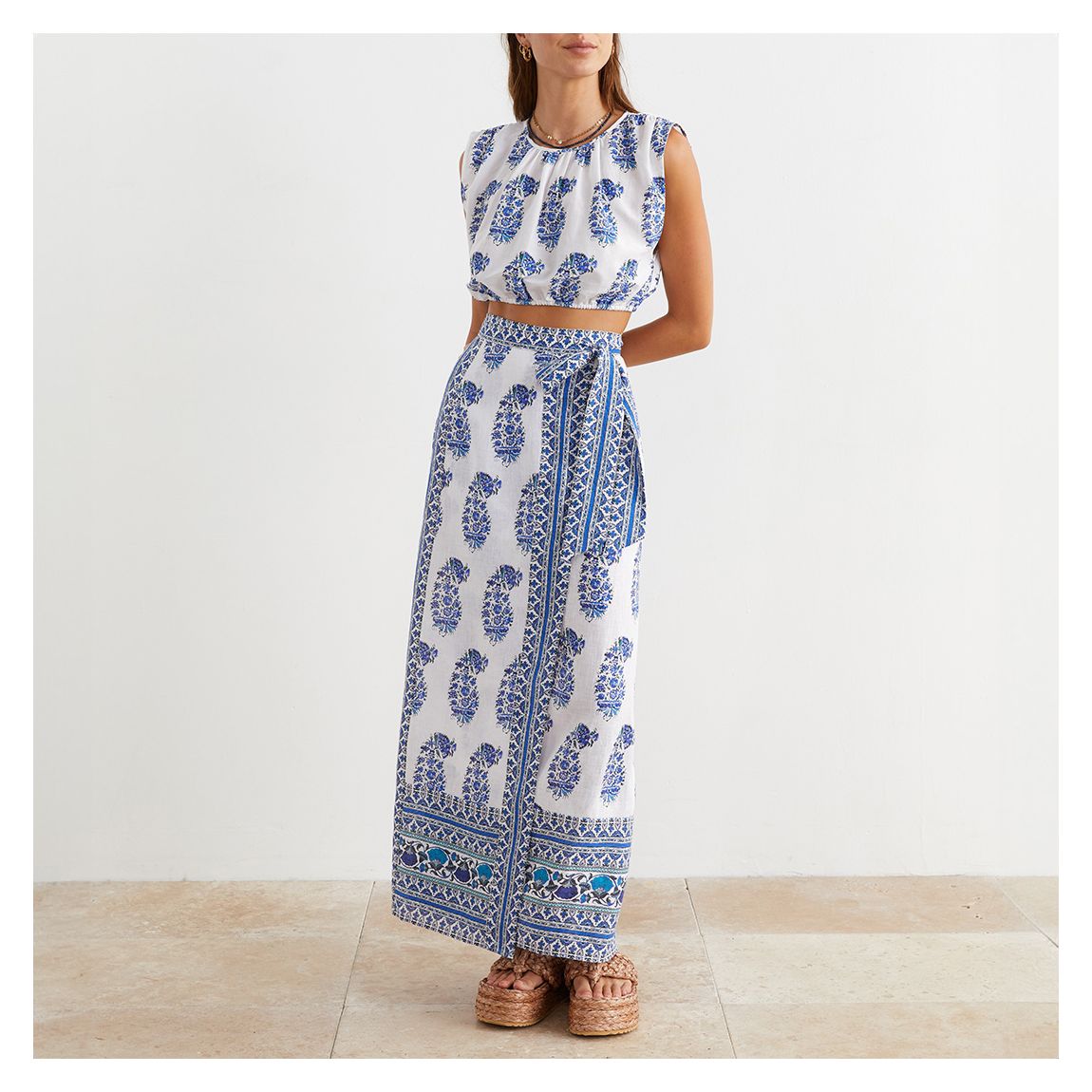 Multi Mar Wrap Maxi Skirt main product photo