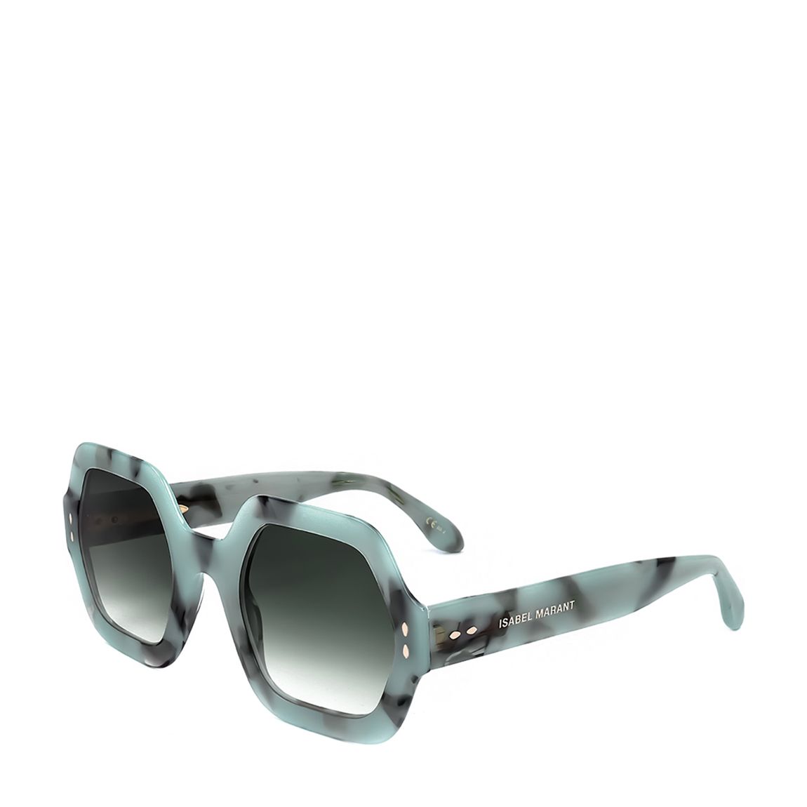 Marble Green Square Sunglasses 52mm main product photo