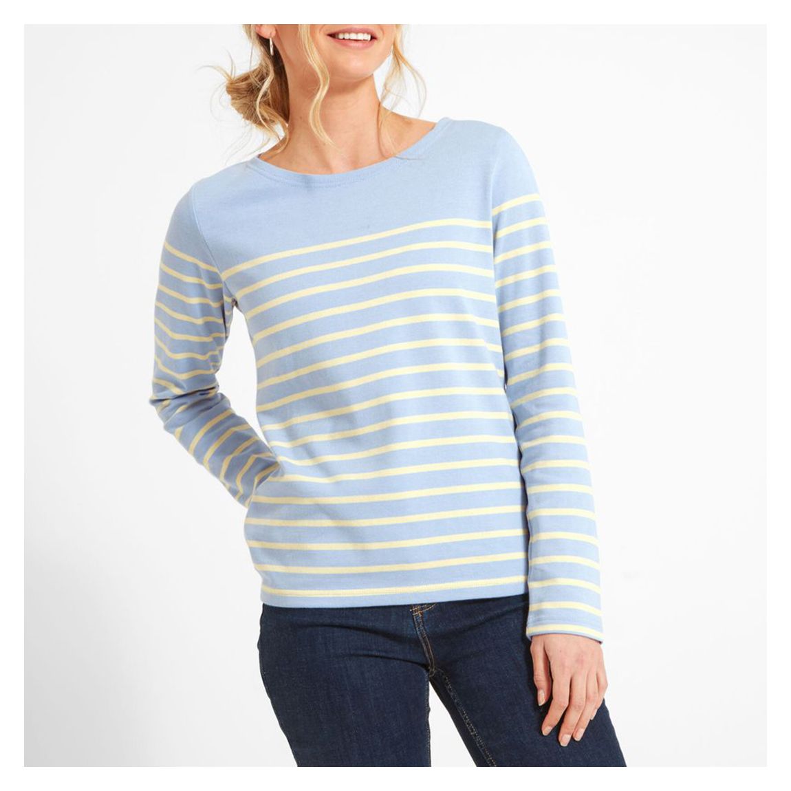 Blue Cotton Beauport Top main product photo