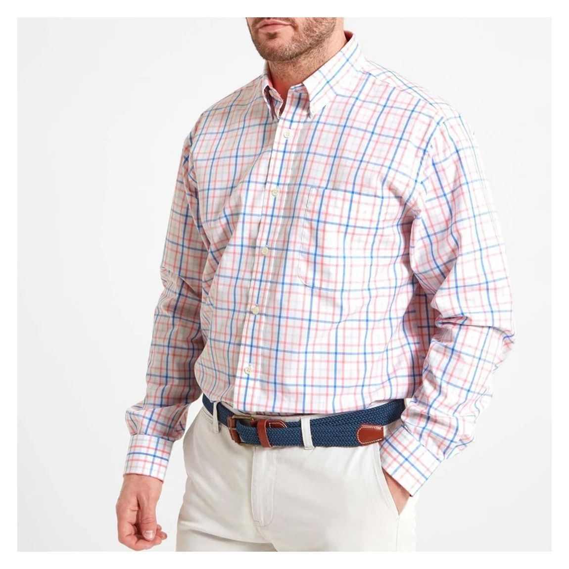 Pink Holkham Cotton Shirt main product photo