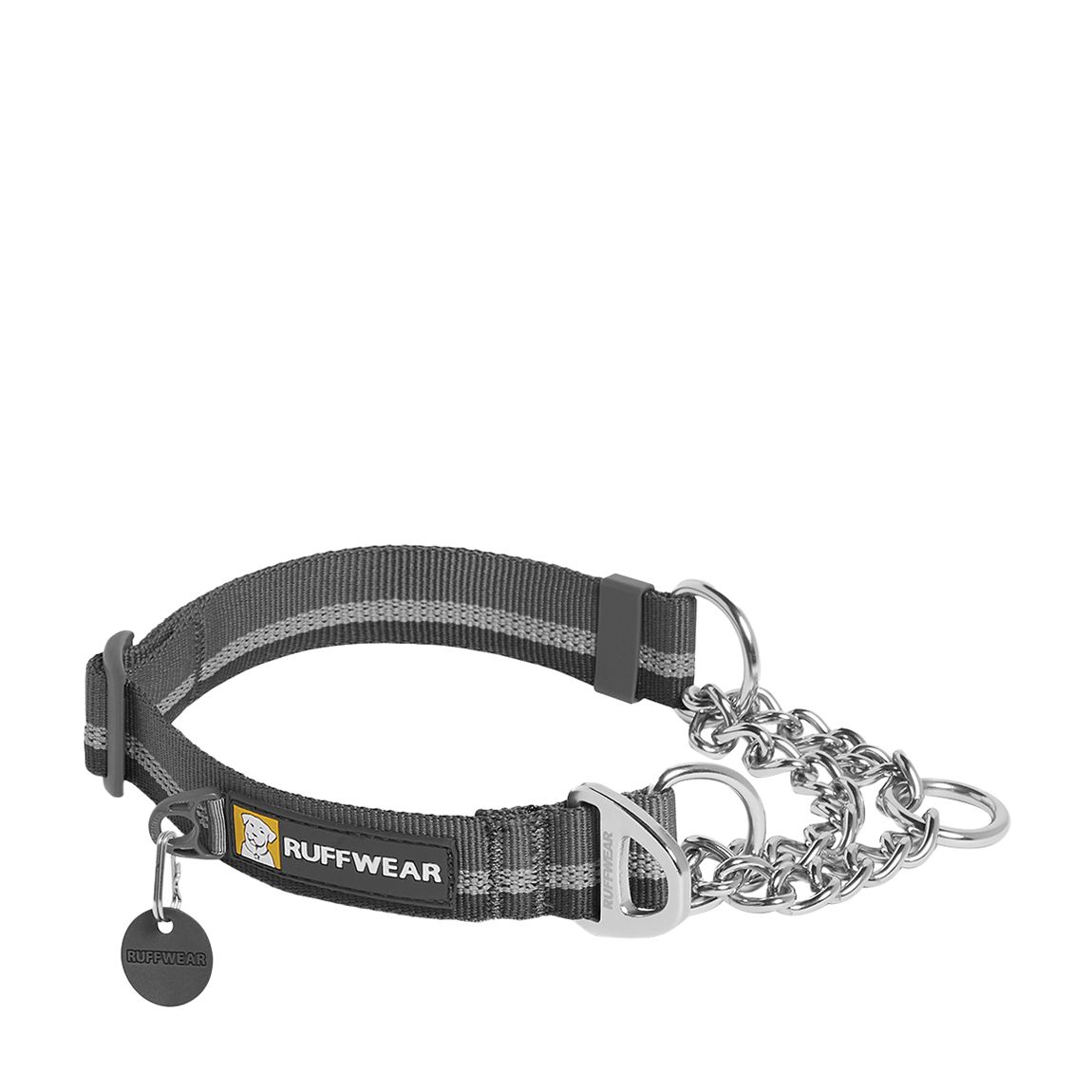 Chain Reactionâ„¢ Collar Granite Gray 14"-20" main product photo