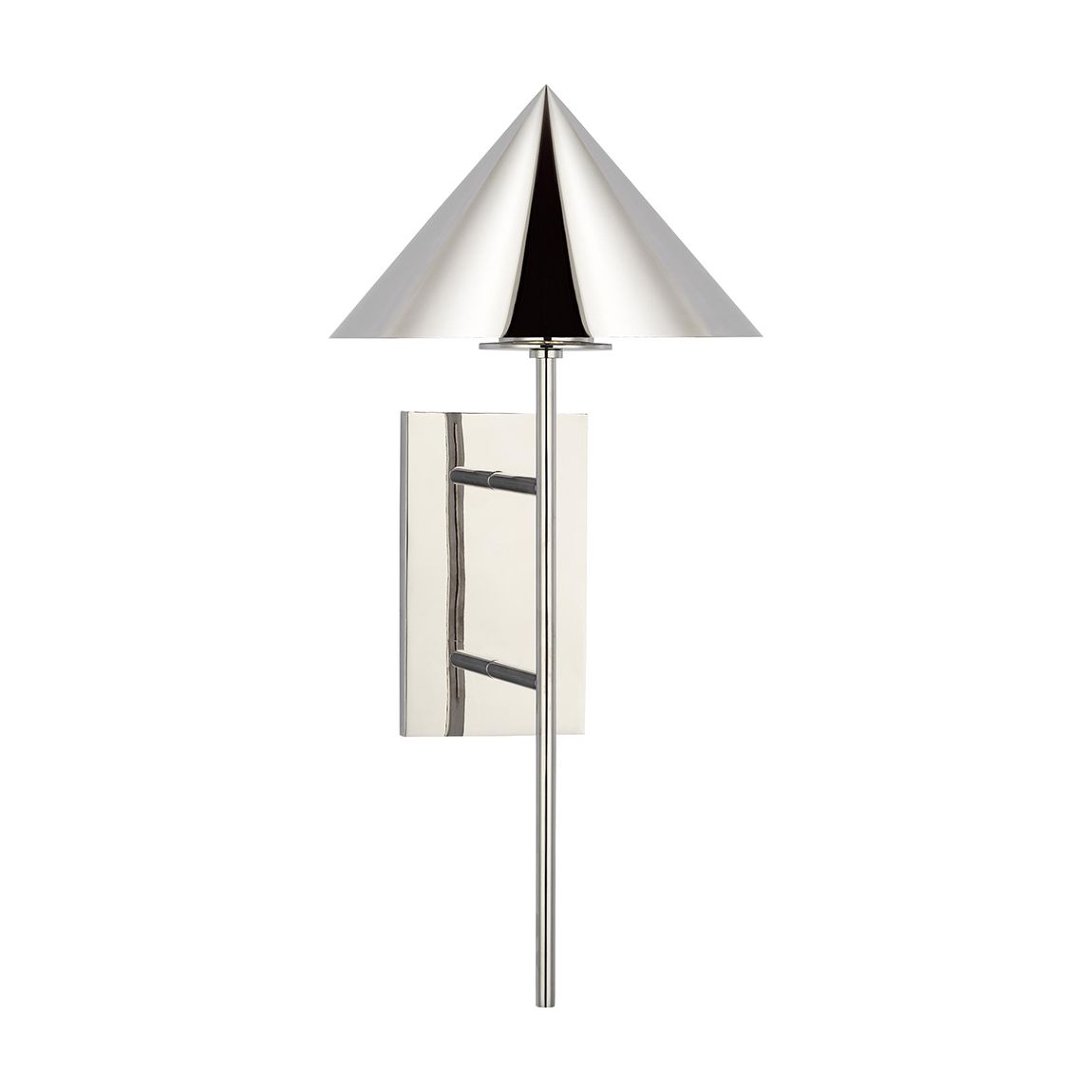 Orsay Medium Downlight Sconce in Polished Nickel main product photo