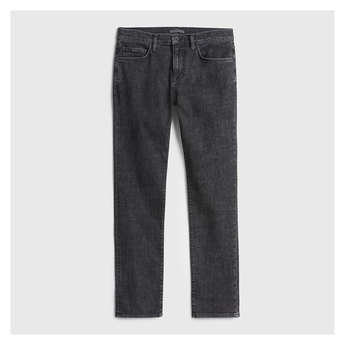 Washed Black Regular Fit Stretch Jeans main product photo