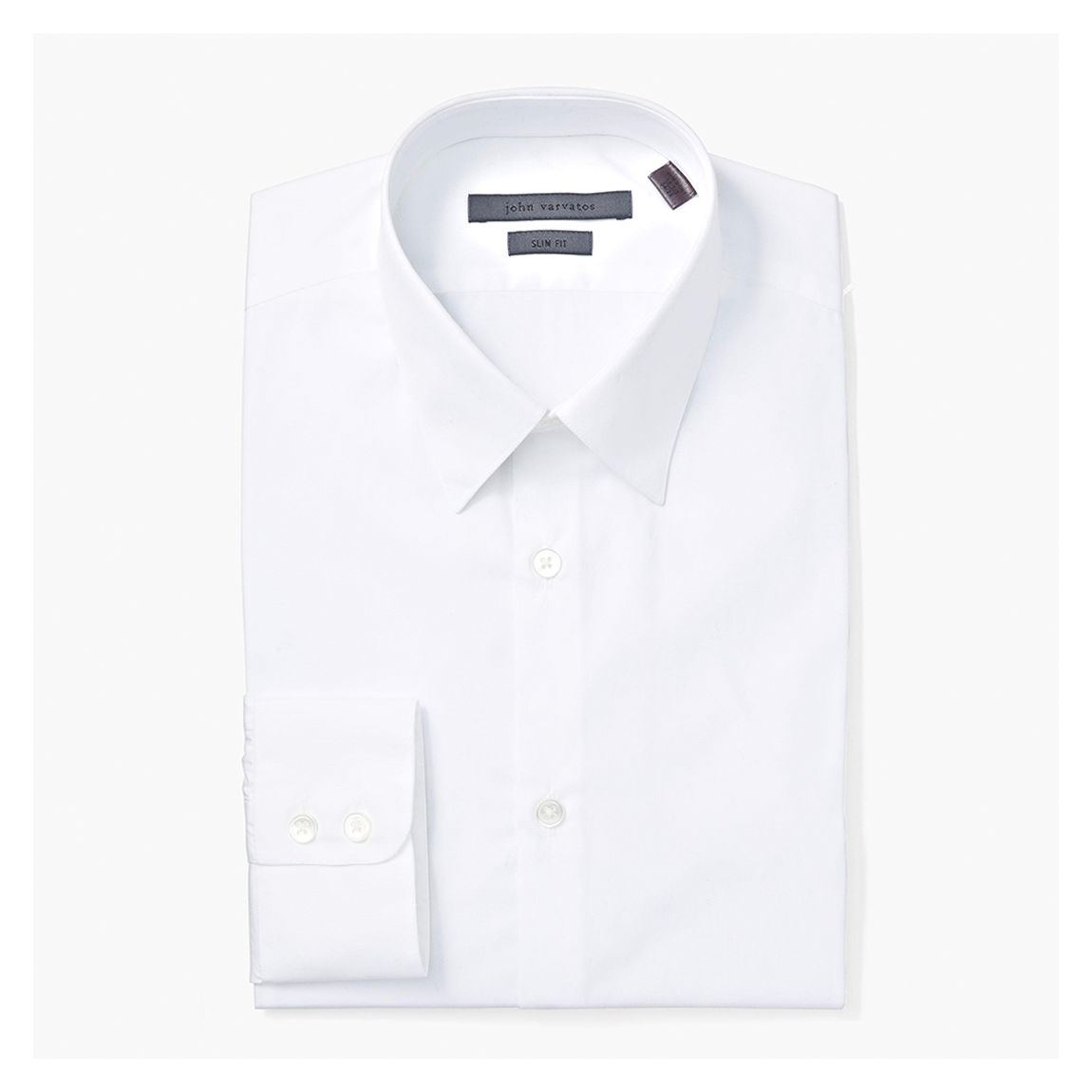 White Modello Slim Fit Cotton Shirt main product photo