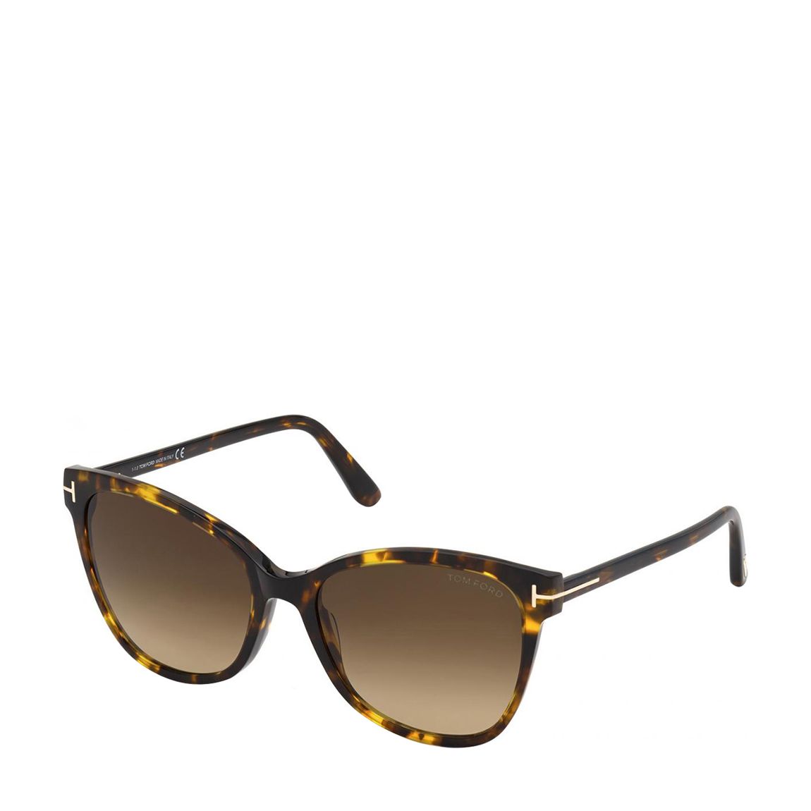 Women's Brown Tom Ford Ani Sunglasses 58mm main product photo