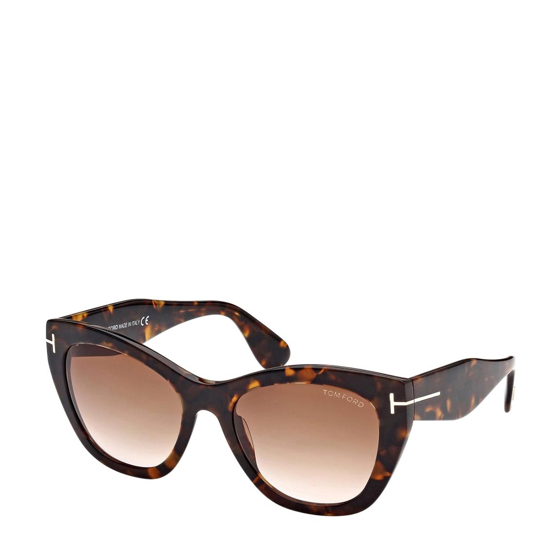 Women's Tom Ford Cara Brown Sunglasses 56mm main product photo