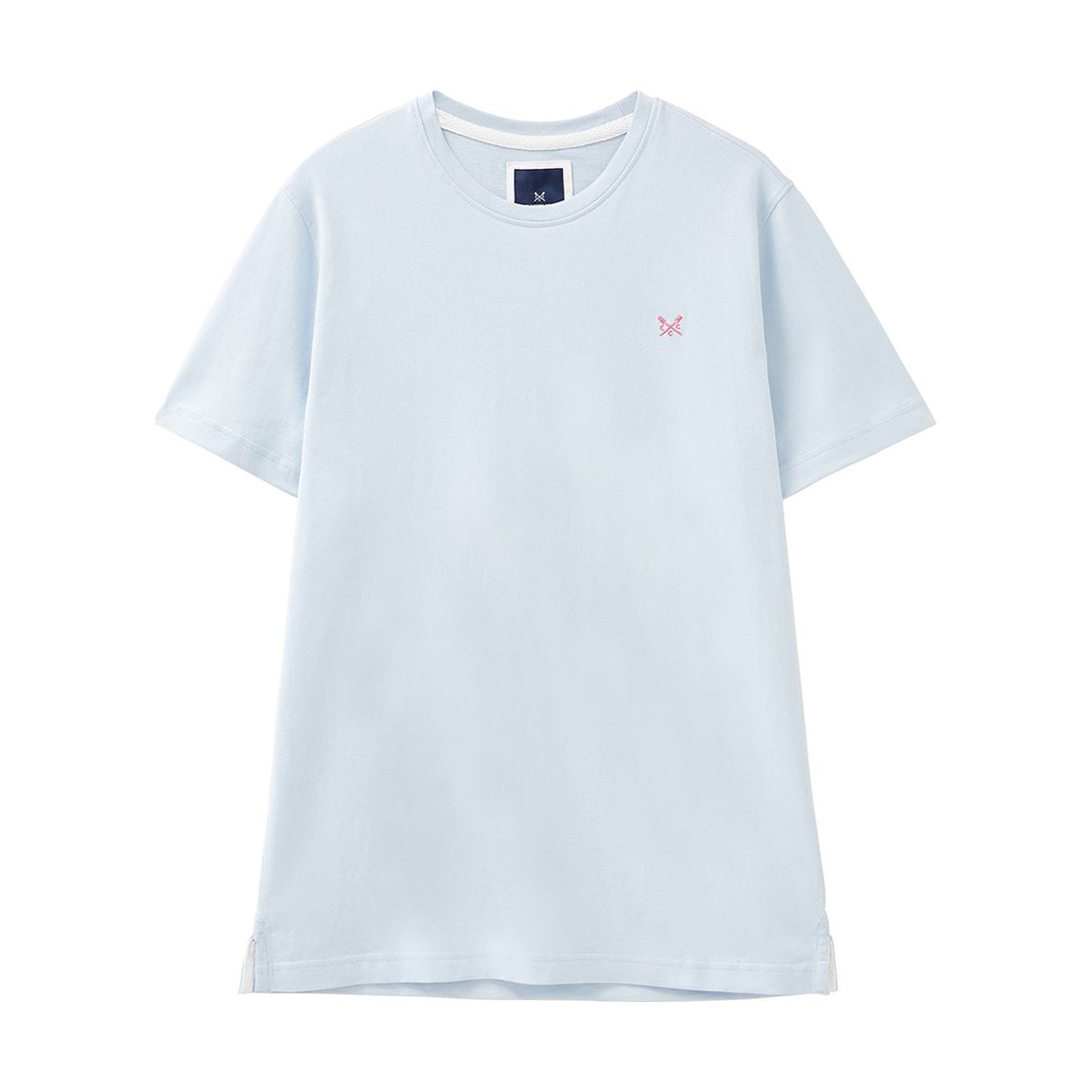Palest Blue Crew Neck Tee main product photo