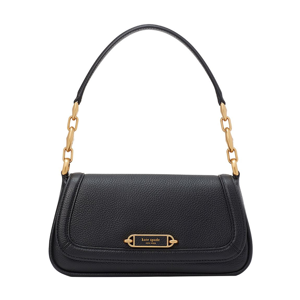 Black Gramercy Small Flap Shoulder Bag main product photo