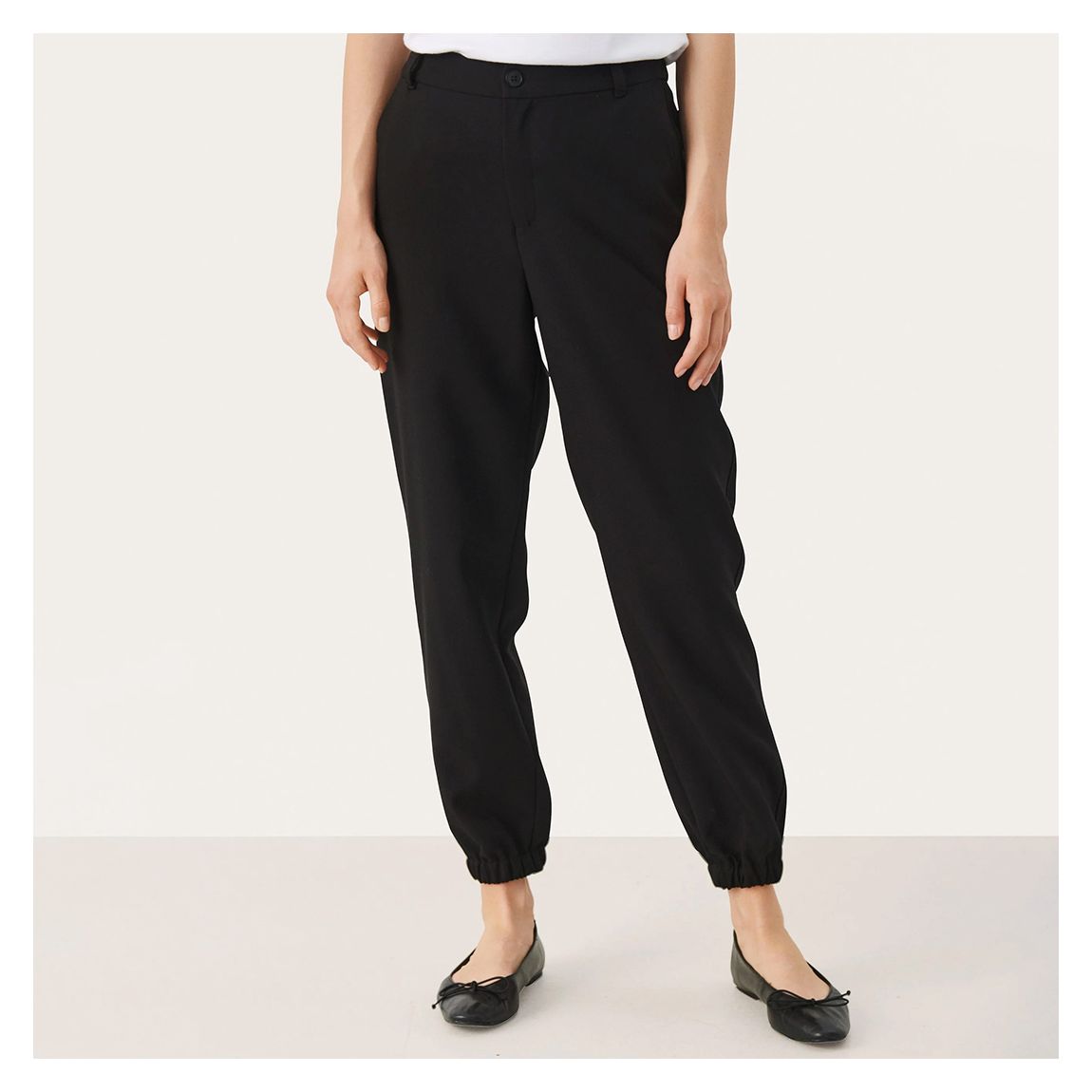 Black Katja Trousers main product photo