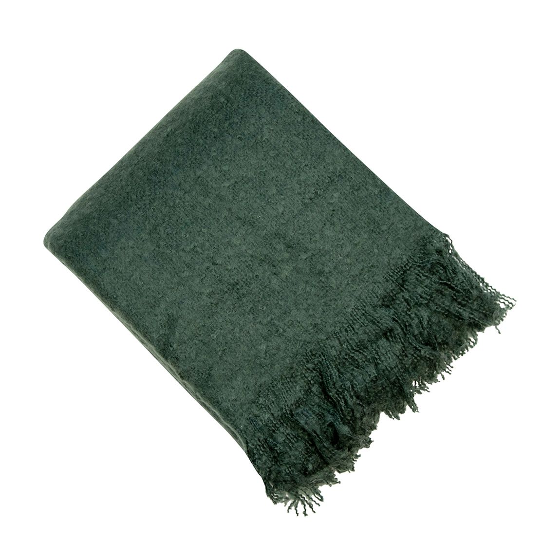 Faux Thick Mohair Throw Jade 130 x 180 cm main product photo