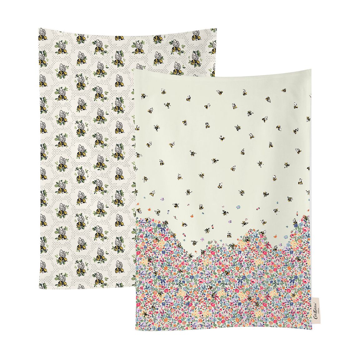 Set of 2 Provence Bee Tea Towels main product photo