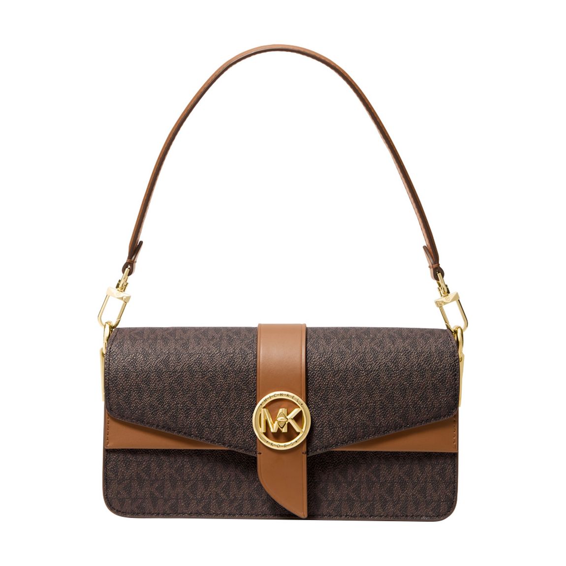Brown, Acorn Greenwich Shoulder Bag main product photo