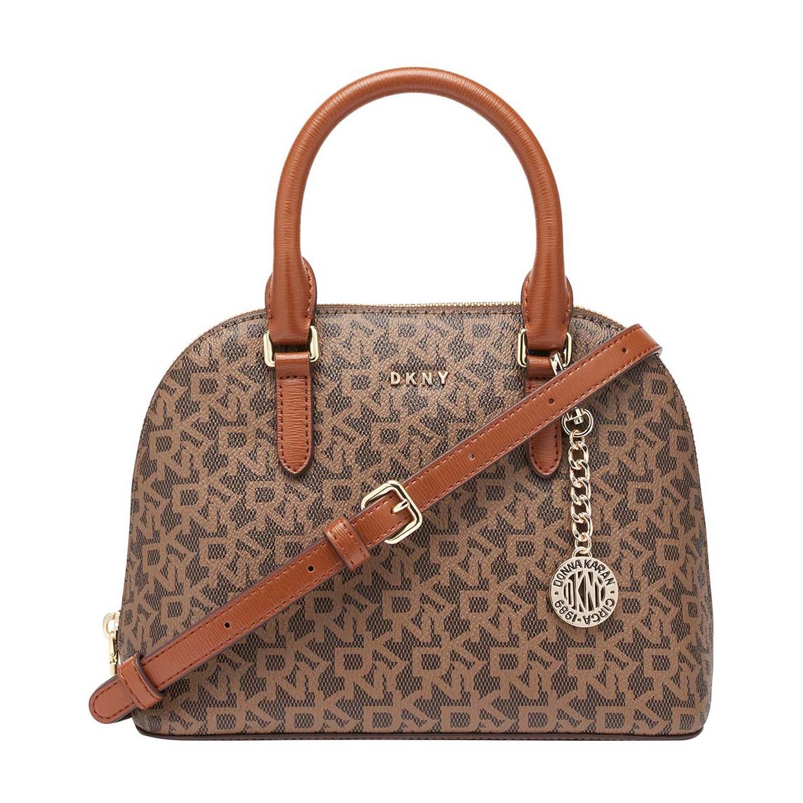Mocha Caramel Bryant-Dome Satchel main product photo
