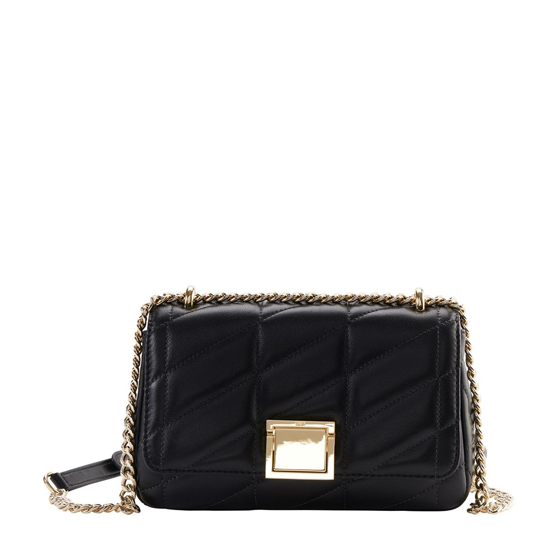Black Gold Beau Medium Flap Shoulder Bag main product photo