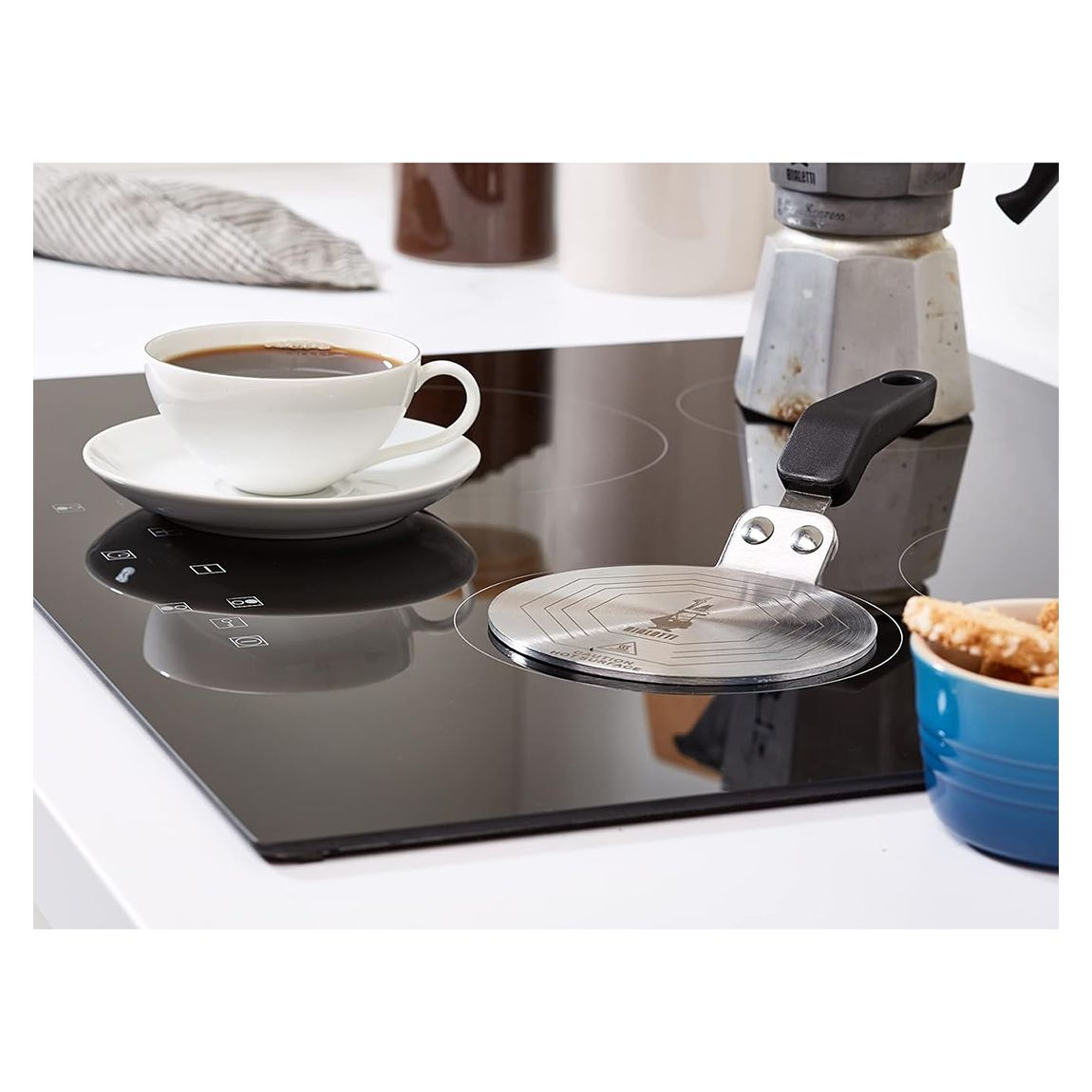Bialetti Induction Hob Plate Adaptor for Aluminium Stovetops, 13cm main product photo