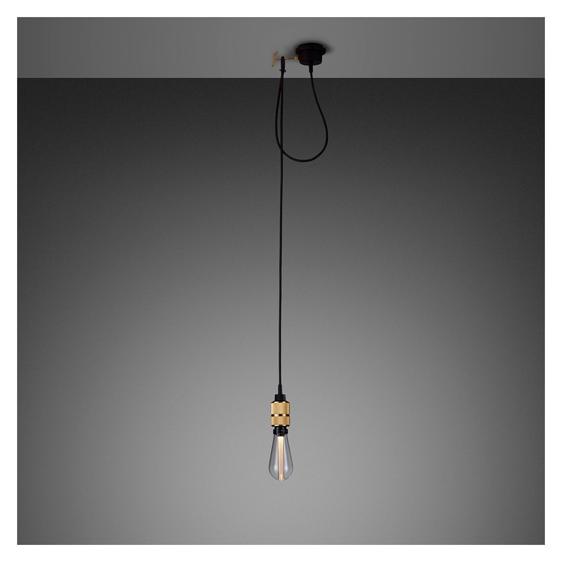 Hooked 1.0 Pendant Light in Brass, 2.6m main product photo