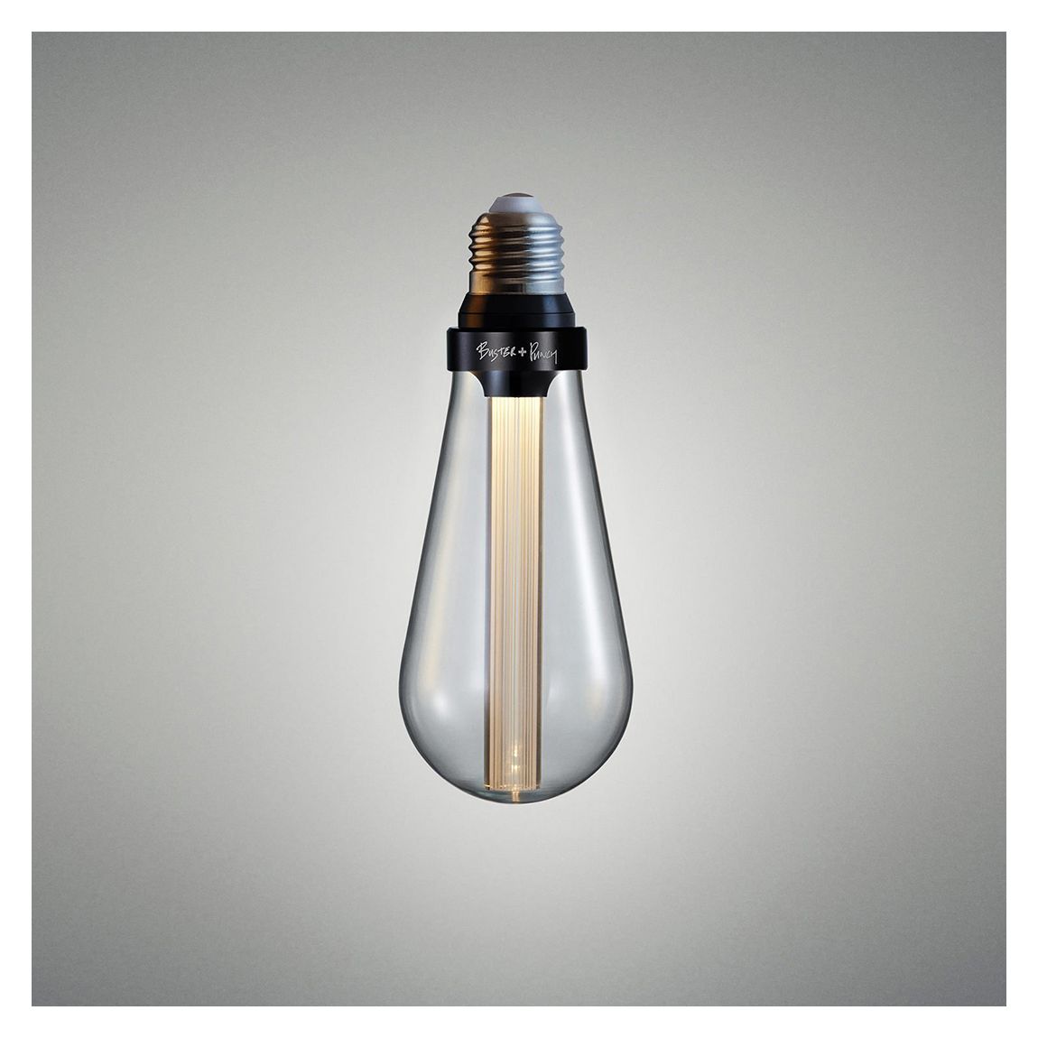 E27 Buster Non Dimmable Tube Bulb in Crystal main product photo