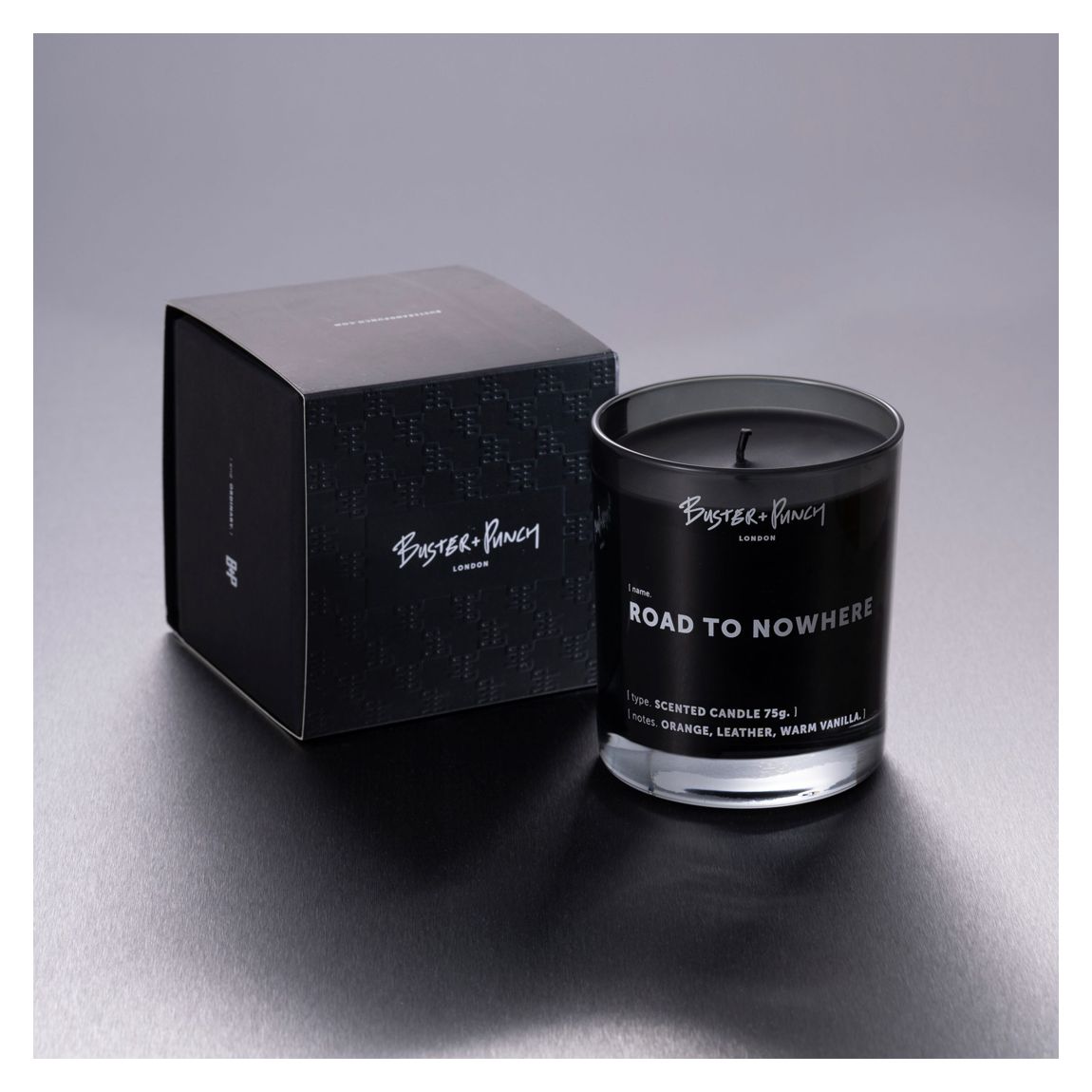 Road to Nowhere Scented Candle, Small & Blank Glass main product photo