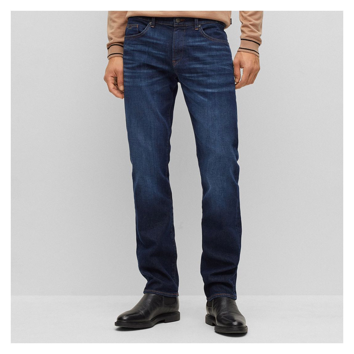 Dark Blue Delaware Slim Stretch Jeans main product photo