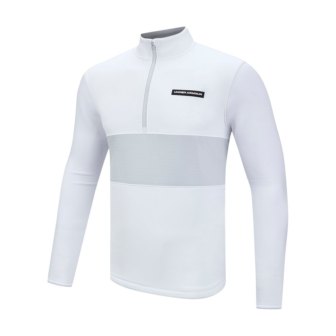 White Under Armour 1/4 Zip Jacket main product photo