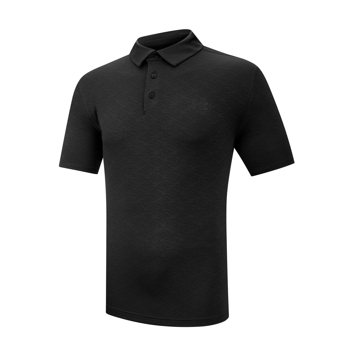 Black Under Armour Jaquard Polo main product photo